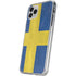 Sweden Flag Distressed iPhone 11 Pro Clear Case